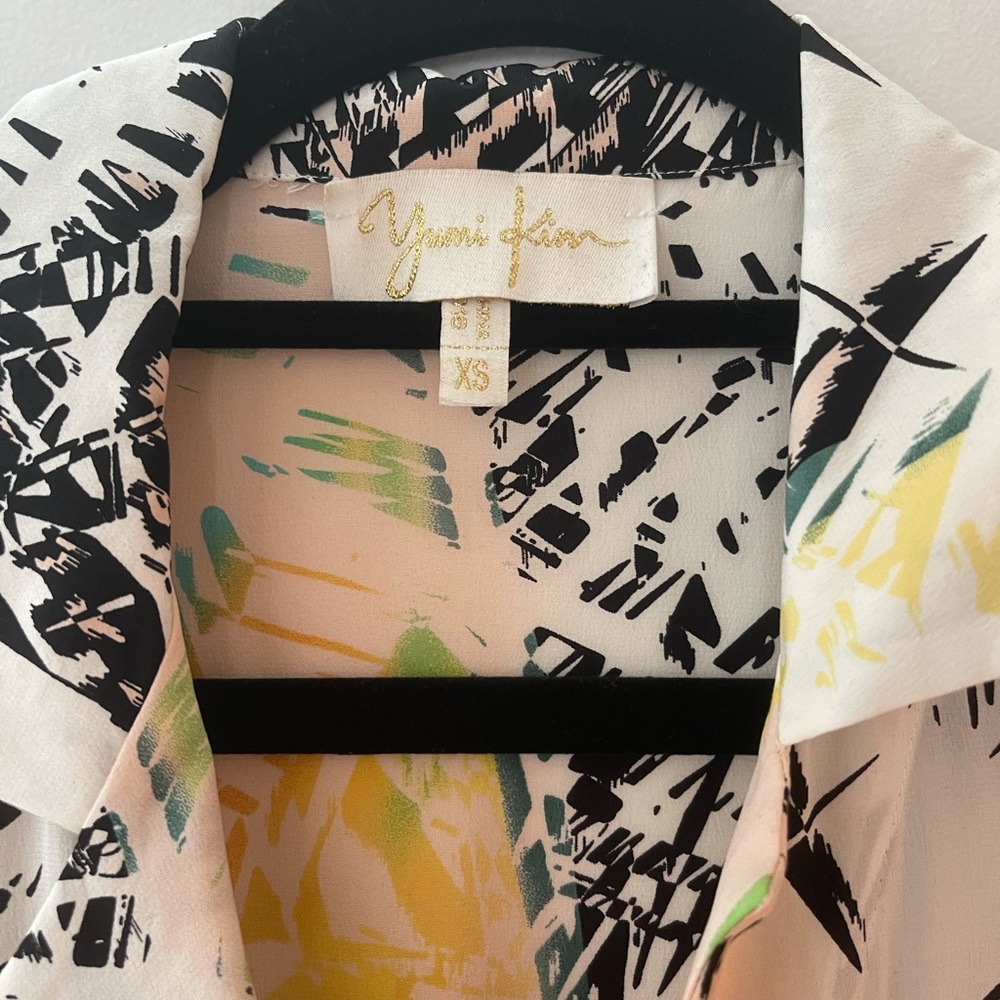 Yumi Kim Silk Maxi Shirtdress